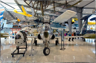 National Naval Aviation Museum — Lockheed TV-2 (T-33B) Shooting Star