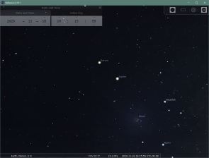 Stellarium 18NOV2020 18 15 59